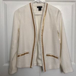 Aqua Ivory Blazer
